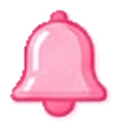 Friendly reminder bell illustration