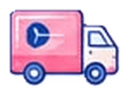 Delivery van illustration for Grab and Lalamove options
